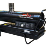 Zobo ZB-H100 Tun de aer cald, ardere indirecta, 30kW, 230V, 200mp
