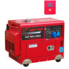 Generator de curent diesel AGT 6851 DSEA monofazat AVR 5 kW pornire electrica ATS inclus
