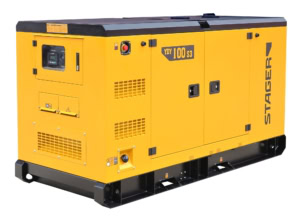Generator de curent diesel STAGER YDY100S3 trifazat 80 kW pornire electrica  ATS optional