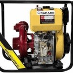 Motopompa apa curata diesel pornire electrica Dakard HP-50 DI-E 7 CP
