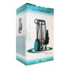 ProGARDEN CSP400Dinox-1A Pompa drenaj, 400W, apa murdara, 110L/min, 5m, plutitor, inox