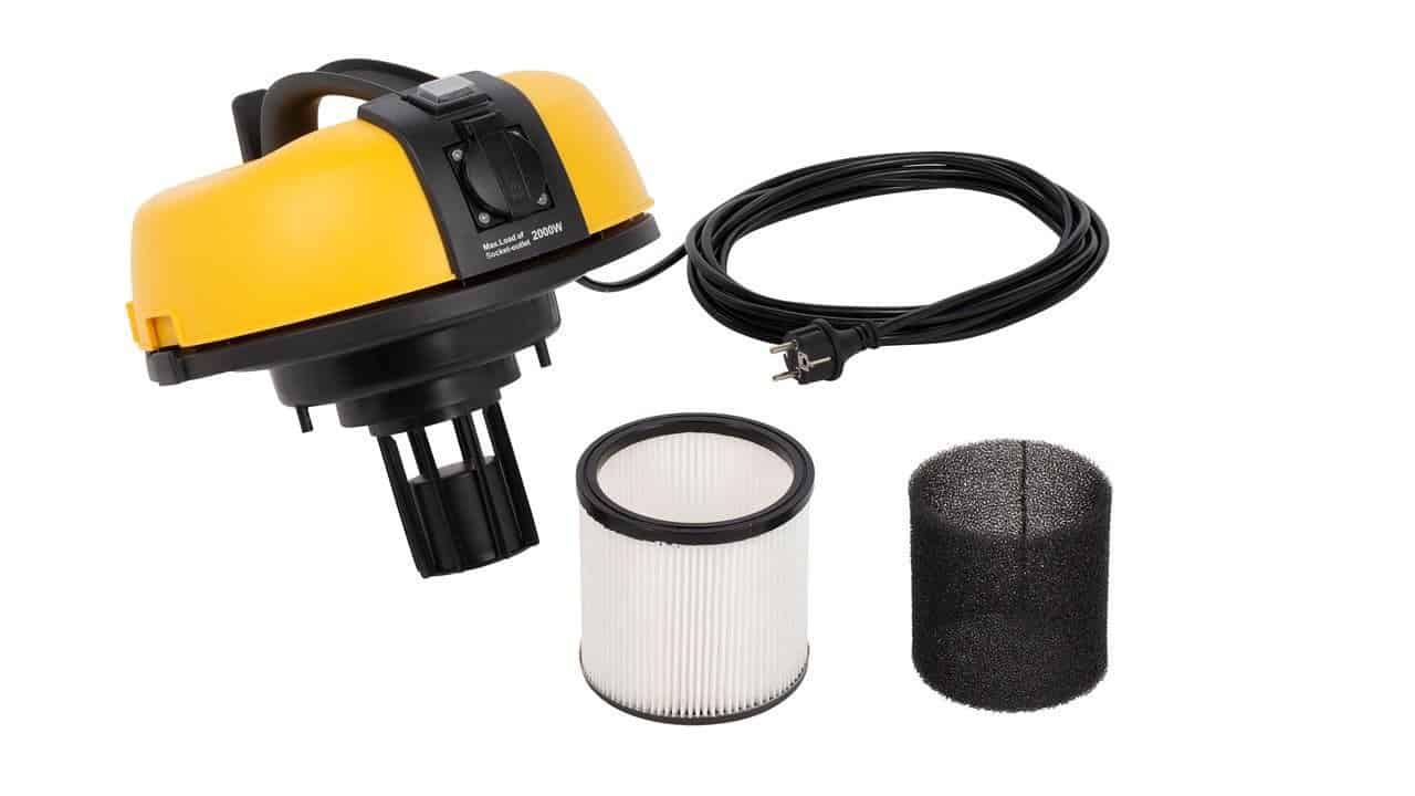 Aspirator umed/uscatPowerplus POWX3240, 1200 W, 30 l, recipient inox 5 Aspirator umed si uscat Power Plus POWX3240