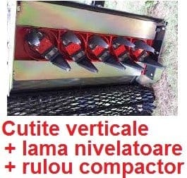 Freza nivelatoare compactoare BCS EL 50R 3 Freza nivelatoare compactoare BCS EL 100R