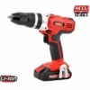 Masina de gaurit cu percutie cu acumulator Hecht 1278