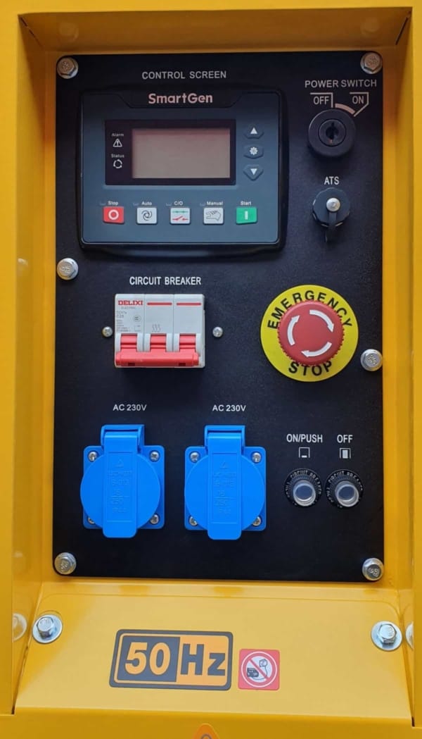Generator insonorizat diesel trifazat 13kVA Stager YDE15000T3