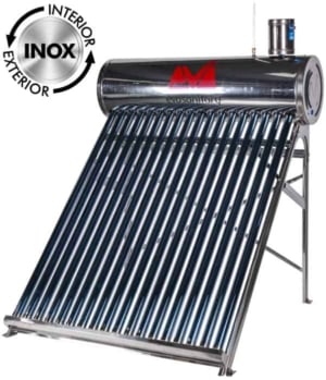 Sistem Panou Solar cu Tuburi Vidate 1024-58 INOX, Volum total 334 l, Volum Rezervor 250 l, Nr. tuburi 30 buc