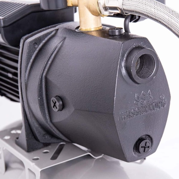 Hidrofor cu pompa autoamorsanta, fonta, putere 800 W, debit 3420 l/h, inaltime refulare 41 m, vas de expansiune 24 l