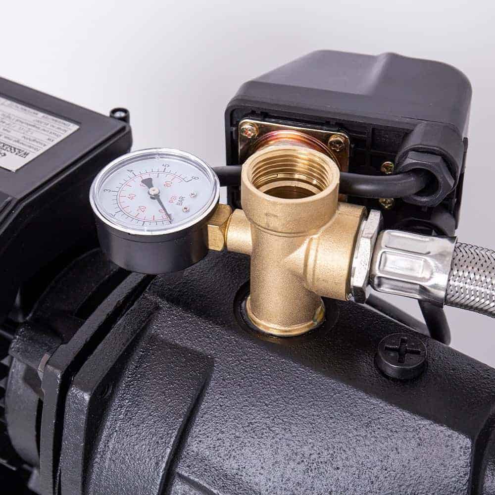 Hidrofor Wasserkonig FL508225 cu pompa autoamorsanta fonta putere 1200 W debit 4920 l/h inaltime refulare 50 m vas 24 l 3 Hidrofor cu pompa autoamorsanta, fonta, putere 1200 W, debit 4920 l/h, inaltime refulare 50 m, vas de expansiune 24 l