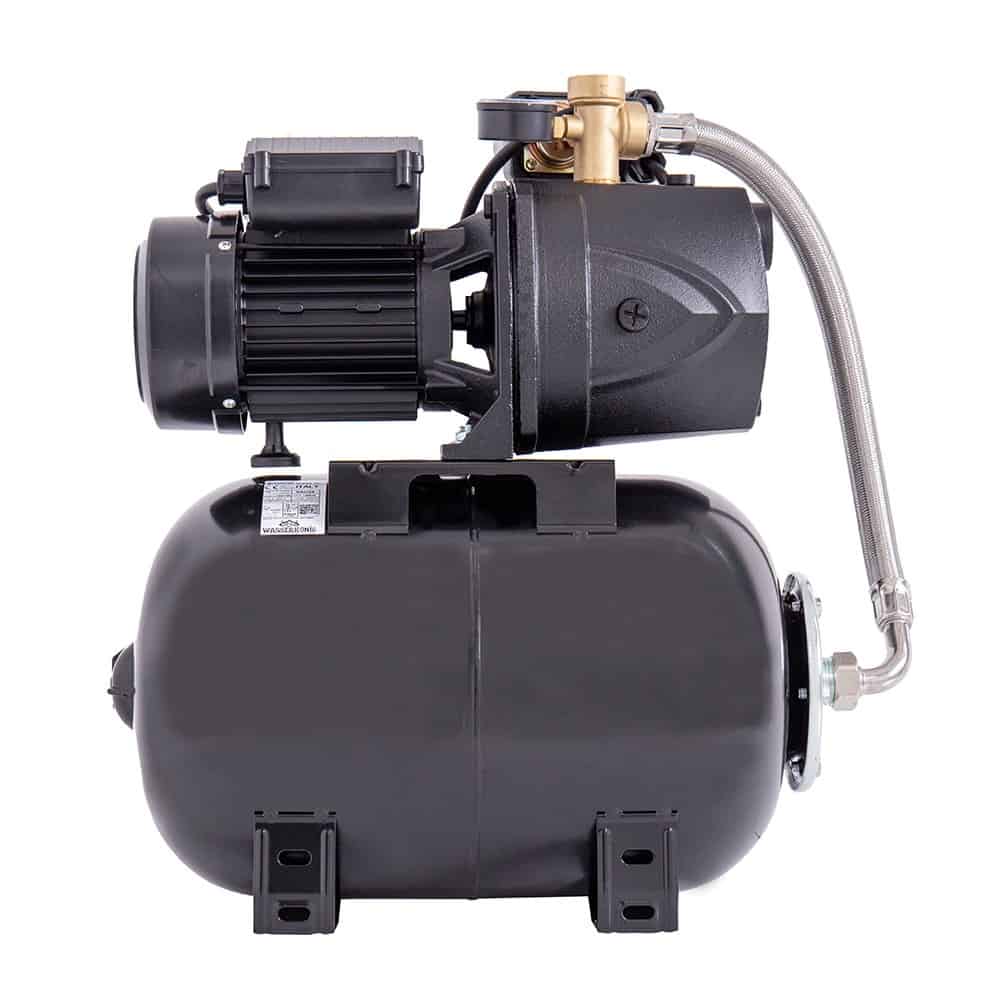 Hidrofor Wasserkonig FL508225 cu pompa autoamorsanta fonta putere 1200 W debit 4920 l/h inaltime refulare 50 m vas 24 l 6 Hidrofor cu pompa autoamorsanta, fonta, putere 1200 W, debit 4920 l/h, inaltime refulare 50 m, vas de expansiune 24 l
