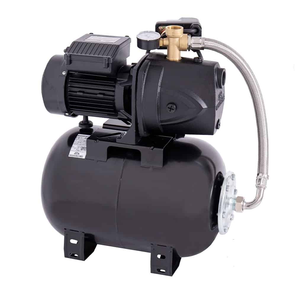 Hidrofor Wasserkonig FL508225 cu pompa autoamorsanta fonta putere 1200 W debit 4920 l/h inaltime refulare 50 m vas 24 l 7 Hidrofor cu pompa autoamorsanta, fonta, putere 1200 W, debit 4920 l/h, inaltime refulare 50 m, vas de expansiune 24 l