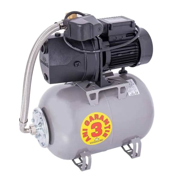 Hidrofor cu pompa autoamorsanta, fonta, putere 800 W, debit 3420 l/h, inaltime refulare 41 m, vas de expansiune 50 l