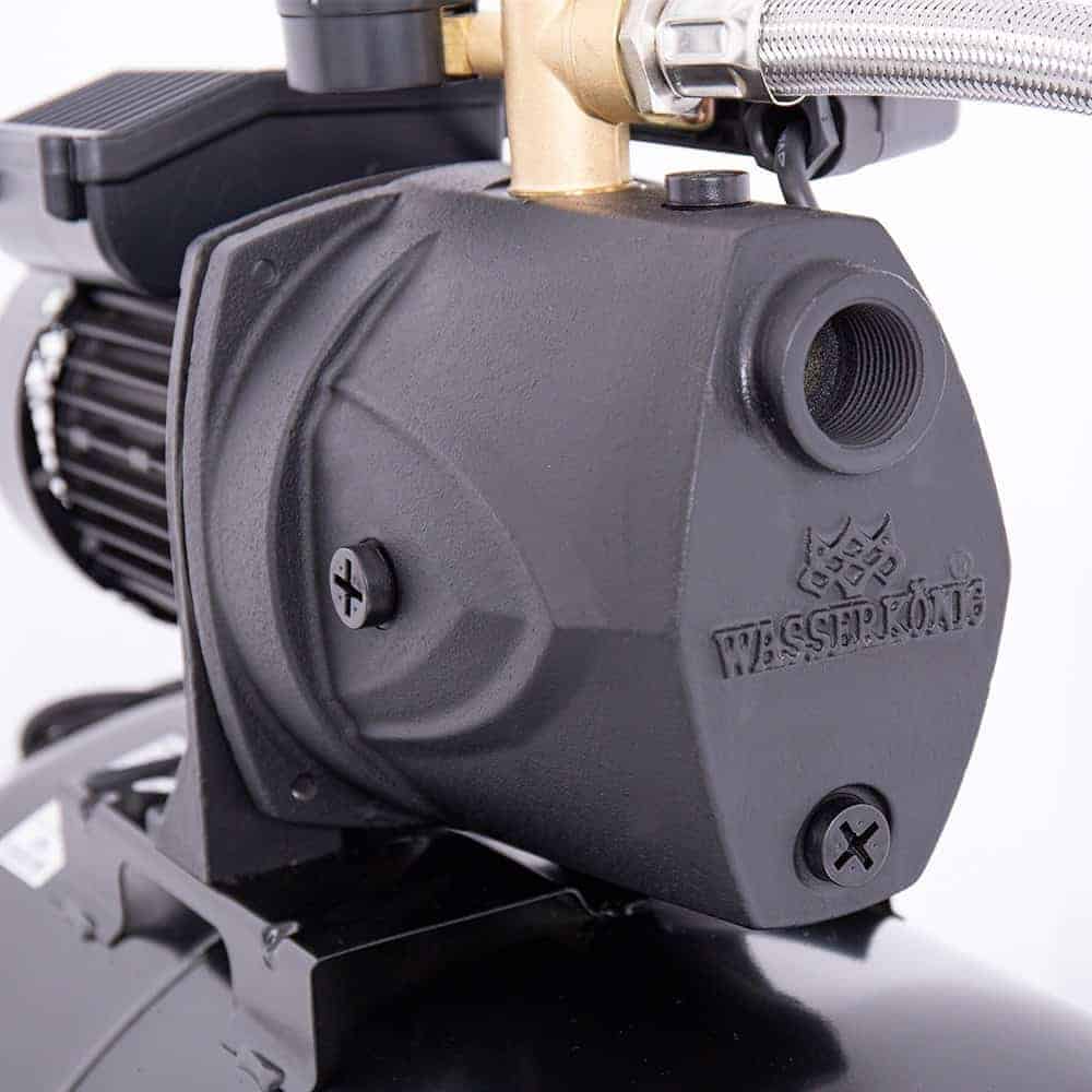 Hidrofor Wasserkonig FL446650 cu pompa autoamorsanta fonta putere 900 W debit 3960 l/h inaltime refulare 44 m vas 50 l 4 Hidrofor cu pompa autoamorsanta, fonta, putere 900 W, debit 3960 l/h, inaltime refulare 44 m, vas de expansiune 50 l