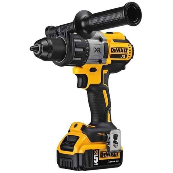 Masina Premium de gaurit cu percutie, motor fara perii, 18V XR Li-Ion 5.0Ah