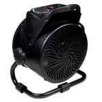 Zobo ZB-ET2C Aeroterma electrica cu elemente ceramice PTC, 2kW, 230V, 100mc
