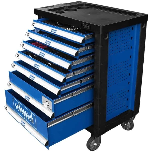 Dulap scule Scheppach TW 1000 263 piese 7 sertare
