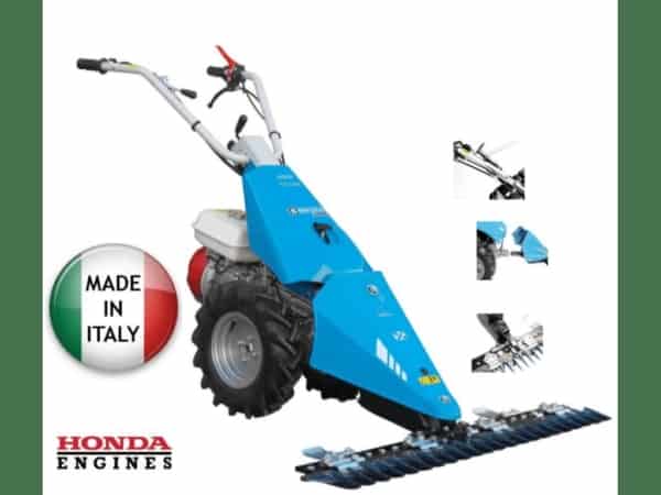 Motocositoare Bertolini AGT B55 cu motor Honda GP160, bara taiere 115 cm SP iarba, transmisie in baie de ulei