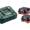 Basic Set Metabo 12V 2 x LiHD 4.0 Ah (685301000)