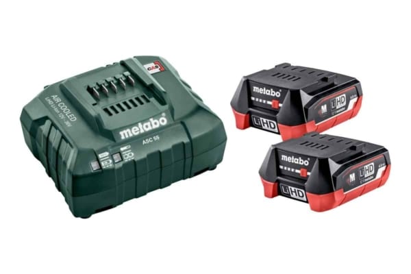 Basic Set Metabo 12V 2 x LiHD 4.0 Ah (685301000)