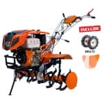 Motosapatoare RURIS 918K + roti cauciuc 6.00-12 + rarita