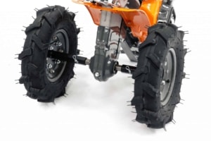 Motocultor O’MAC MC 70 Cu Roti + Plug + Rarita