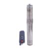 Pompa submersibila cu surub, pentru ape curate, diametru 4", putere 1600 W, debit 3000 l/h, inaltime refulare 125 m