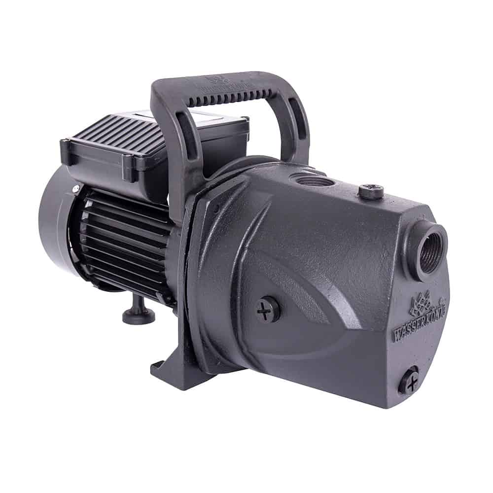 Pompa Wasserkonig FLG5382 autoamorsanta de gradina, fonta, putere 1200 W, debit 4920 l/h, inaltime refulare 53 m 1 Pompa autoamorsanta de gradina, fonta, putere 1200 W, debit 4920 l/h, inaltime refulare 53 m