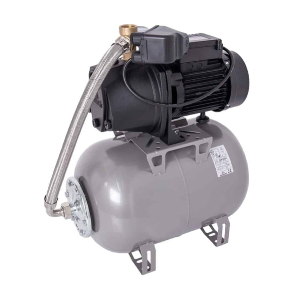 Hidrofor cu pompa autoamorsanta, fonta, putere 900 W, debit 3480 l/h, inaltime refulare 47 m, vas de expansiune 24 l