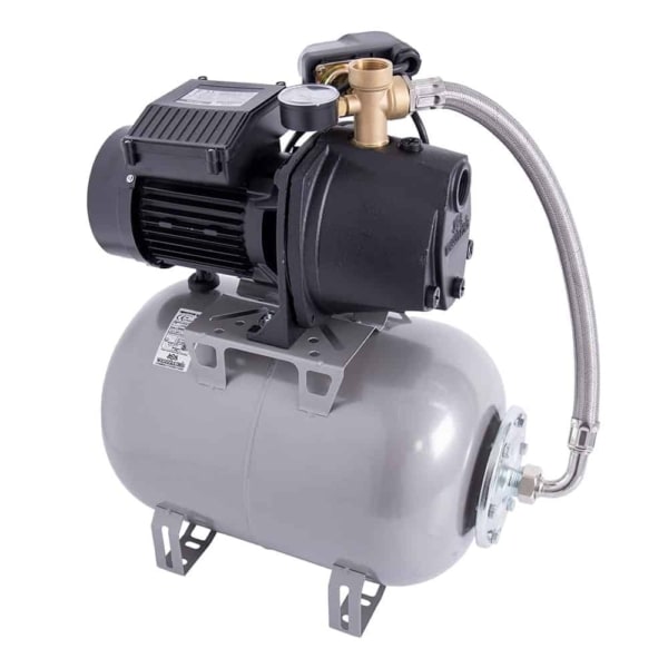 Hidrofor cu pompa autoamorsanta, fonta, putere 900 W, debit 3480 l/h, inaltime refulare 47 m, vas de expansiune 24 l