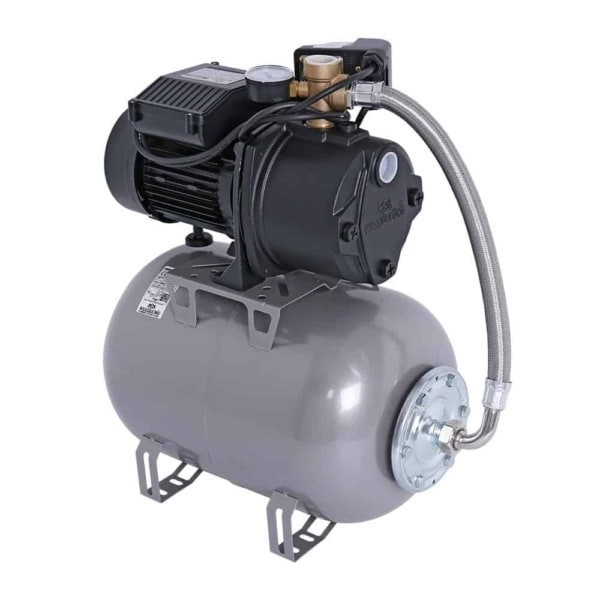 Hidrofor cu pompa autoamorsanta, fonta, putere 1100 W, debit 3960 l/h, inaltime refulare 53 m, vas de expansiune 24 l