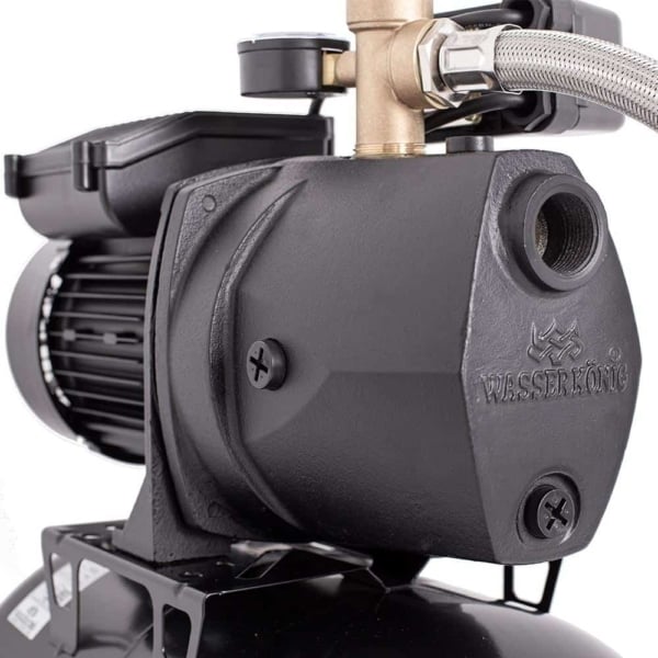 Hidrofor cu pompa autoamorsanta, fonta, putere 800 W, debit 4020 l/h, inaltime refulare 44 m, vas de expansiune 24 l