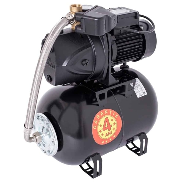 Hidrofor cu pompa autoamorsanta, fonta, putere 950 W, debit 4500 l/h, inaltime refulare 49 m, vas de expansiune 24 l
