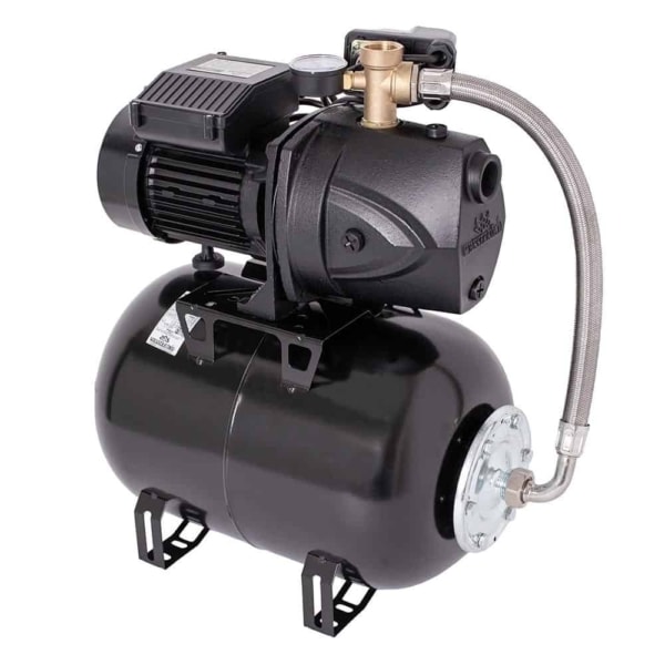 Hidrofor cu pompa autoamorsanta, fonta, putere 950 W, debit 4500 l/h, inaltime refulare 49 m, vas de expansiune 24 l