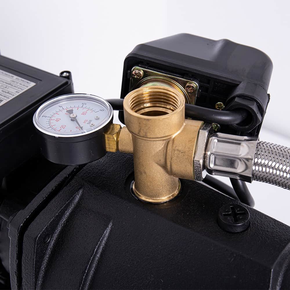 Hidrofor Wasserkonig FL568925 cu pompa autoamorsanta fonta putere 1400 W debit 5340 l/h inaltime refulare 56 m vas 24 l 3 Hidrofor cu pompa autoamorsanta, fonta, putere 1400 W, debit 5340 l/h, inaltime refulare 56 m, vas de expansiune 24 l