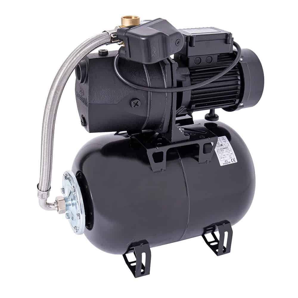 Hidrofor Wasserkonig FL568925 cu pompa autoamorsanta fonta putere 1400 W debit 5340 l/h inaltime refulare 56 m vas 24 l 6 Hidrofor cu pompa autoamorsanta, fonta, putere 1400 W, debit 5340 l/h, inaltime refulare 56 m, vas de expansiune 24 l