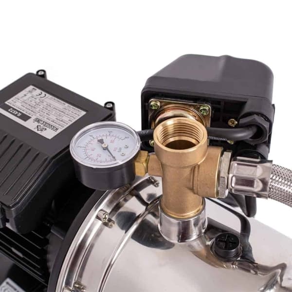 Hidrofor cu pompa autoamorsanta, inox, putere 1050 W, debit 4320 l/h, inaltime refulare 45 m, vas de expansiune 24 l