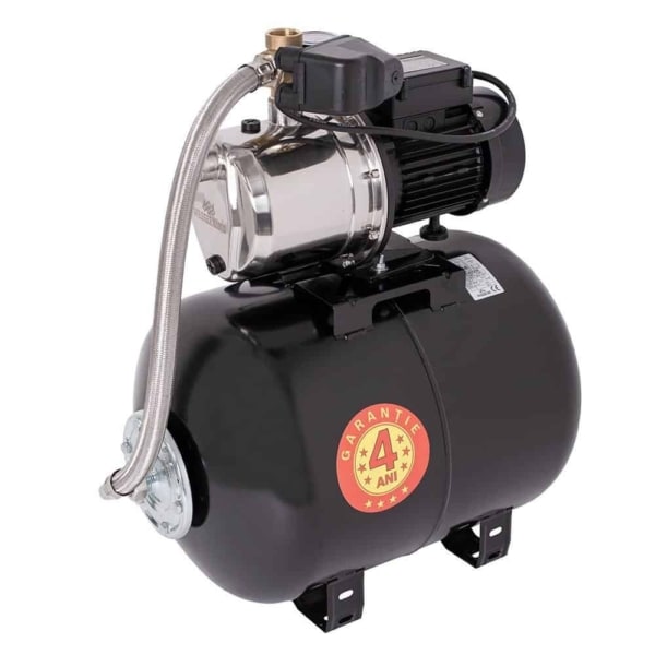 Hidrofor cu pompa autoamorsanta, inox, putere 1050 W, debit 4320 l/h, inaltime refulare 45 m, vas de expansiune 50 l