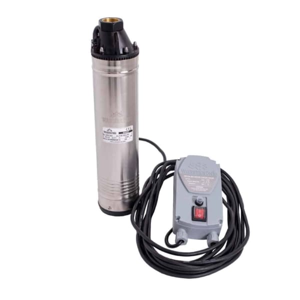 Pompa submersibila periferica, diametru 4", putere 1100 W, debit 2820 l/h, inaltime refulare 48 m