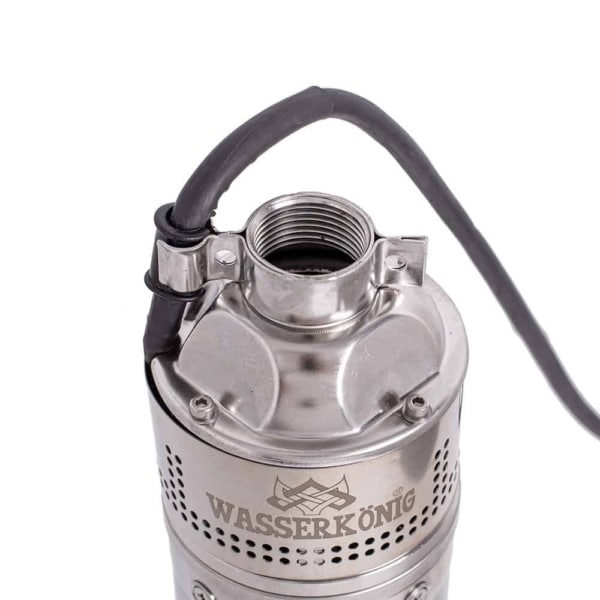 Pompa submersibila periferica, diametru 4", putere 1200 W, debit 3180 l/h, inaltime refulare 62 m