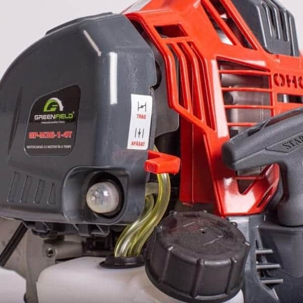 Motocoasa Greenfield GP-M36-1-4T, motor 4 timpi, benzina, 1 cp, 36 cmᶟ
