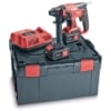 Ciocan rotopercutor Flex CHE 18.0-EC/5.0 SET, SDS Plus, 18 V, 5.0 Ah, Li-Ion, 1.7 J, 0-1400 rpm