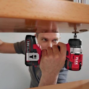 Masina de gaurit si insurubat cu acumulatori Flex DD 2G 18.0/2.5 Set, cuplu maxim 68 Nm