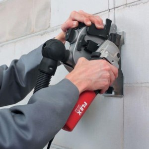 Masina de canelat cu discuri diamantate Flex MS 1706 FR-Set 230/CEE, 1400 W, adancime 0-35 mm, latime 10-30 mm