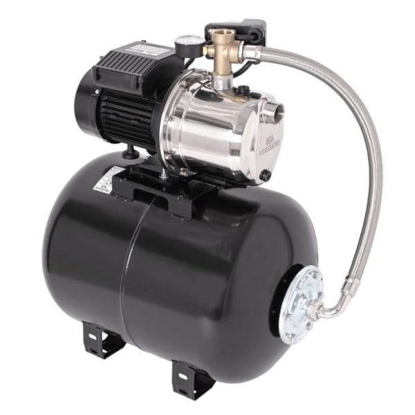 Hidrofor Wasserkonig IL457250 cu pompa autoamorsanta inox putere 1050 W debit 4320 l/h inaltime refulare 45 m vas 50 l