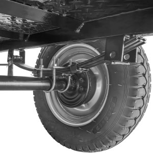 Remorca basculabila 800 kg DKD LY800 NEW Culoare ROSU | Travandi.ro