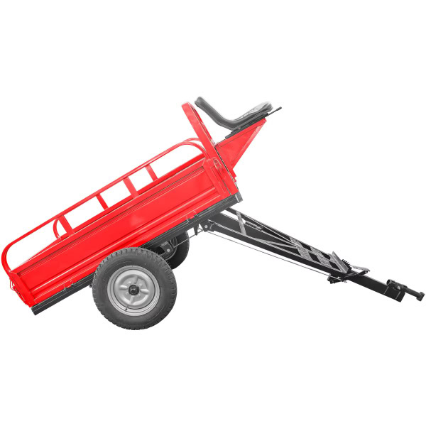 Remorca basculabila 800 kg DKD LY800 NEW Culoare ROSU - Image 8