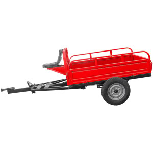 Remorca basculabila 800 kg DKD LY800 NEW Culoare ROSU | Travandi.ro