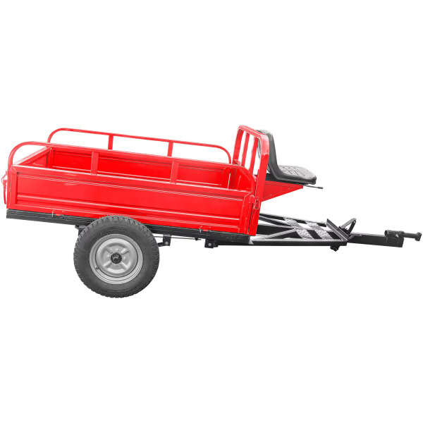 Remorca basculabila 800 kg DKD LY800 NEW Culoare ROSU - Image 18