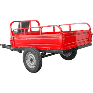 Remorca basculabila 800 kg DKD LY800 NEW Culoare ROSU | Travandi.ro