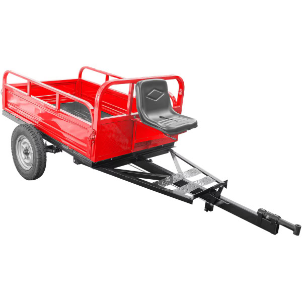 Remorca basculabila 800 kg DKD LY800 NEW Culoare ROSU