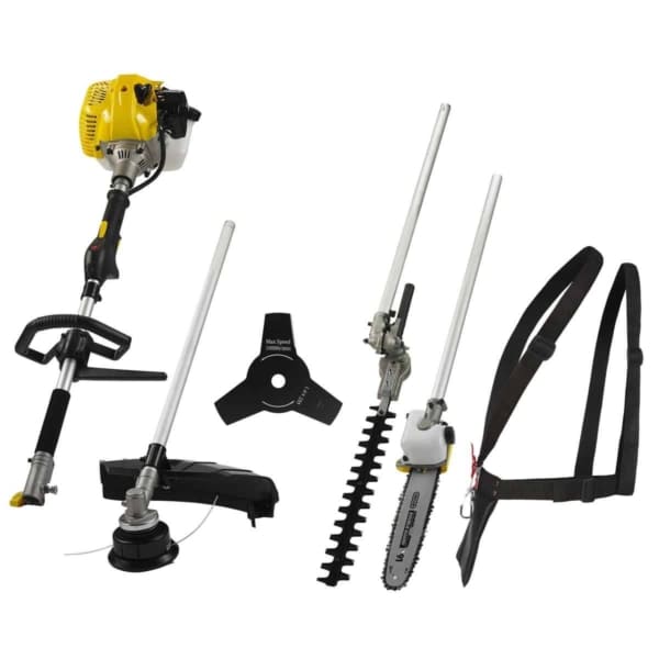 Unealta multifunctionala 4-in-1, Texas BCU33M, motocoasa, foarfece gard viu, ferastrau